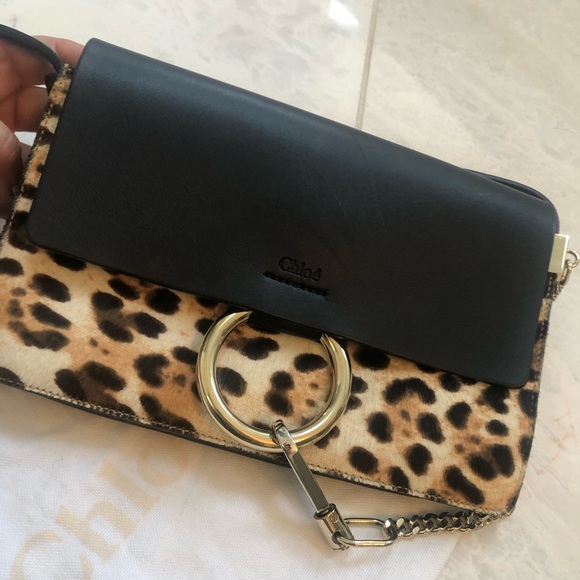 Chloe Faye crossbody leopard bag - Picture 9 of 10